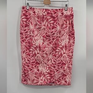 Rip Skirt Pink Floral Skirt Swim Size Large